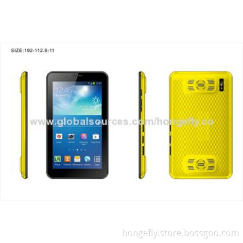 Tablet PC, 7-inch screen, dual core, supports 2G and 3G, with 6 different colors